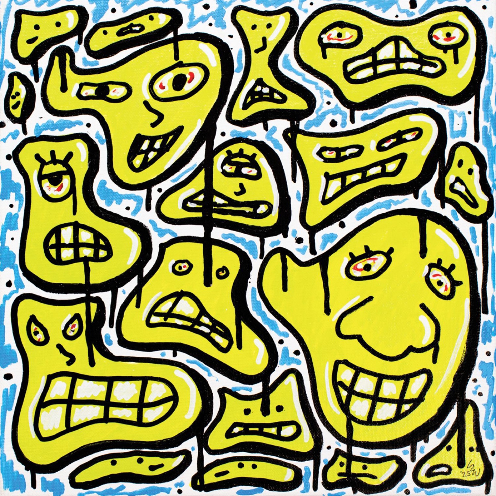 Original artwork: Faces